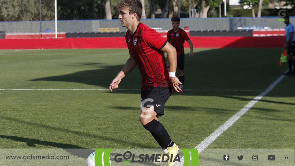 Álex Monerris en su etapa en el CF La Nucía.