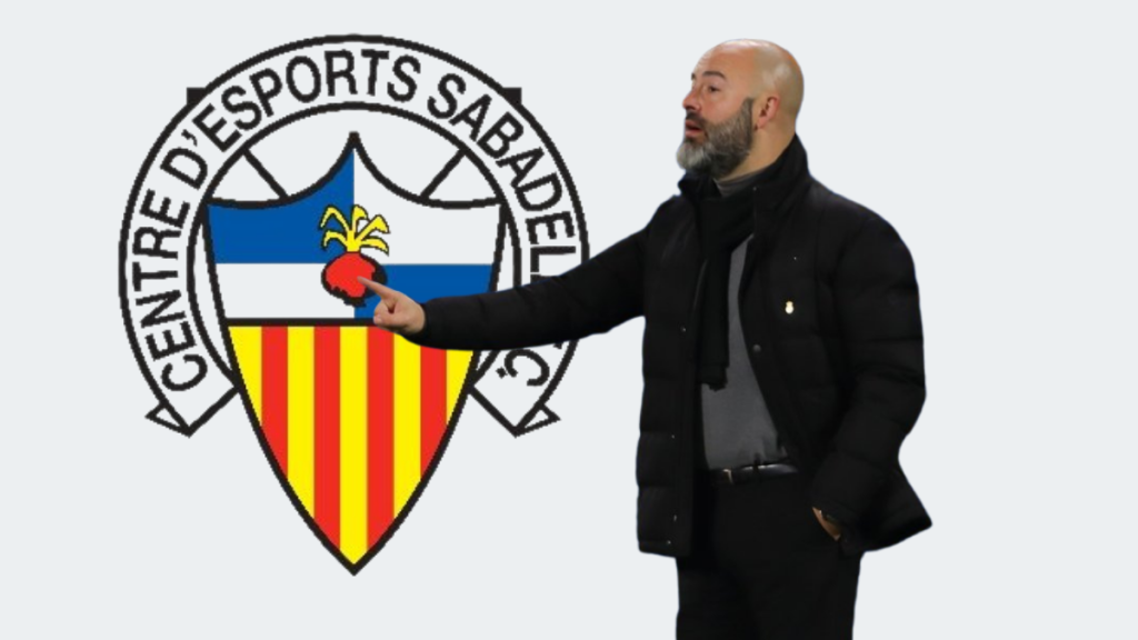 David Movilla, nuevo entrenador del CE Sabadell. Foto: CE Sabadell.