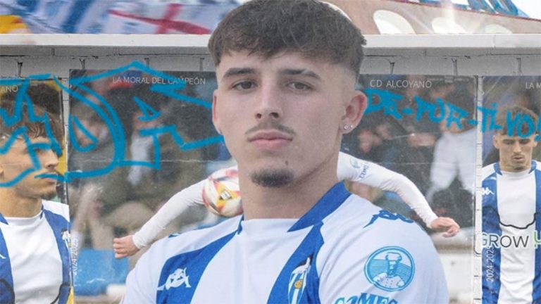 De Palmas, nuevo jugador del CD Alcoyano. Foto: CD Alcoyano.