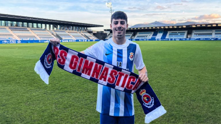 Cristian Canales, nuevo jugador de la RS Gimnástica de Torrelavega. Foto: RS Gimnástica.