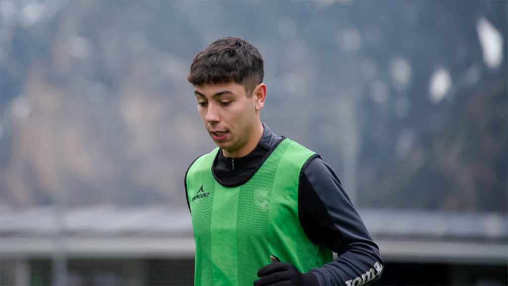 Iván Garrigues,en su etapa en el Ordino. Foto. FC Ordino.