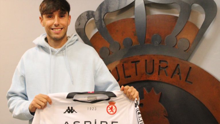 Lanchi, nuevo jugador de la CYD Leonesa. Foto: club.