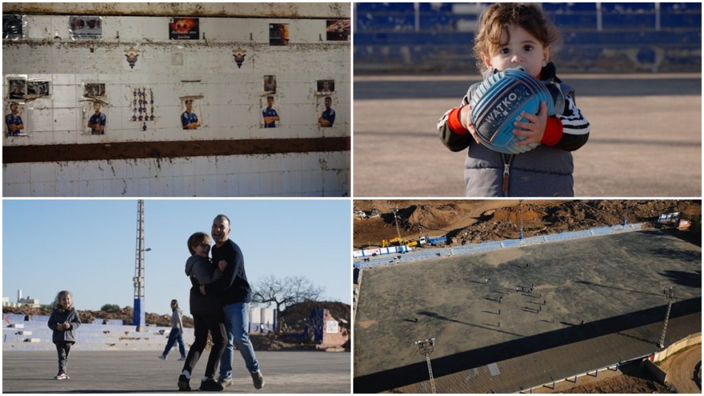 Imágenes del videoclip de "La Vuelta" en El Palleter. Fotos: La Vuelta.