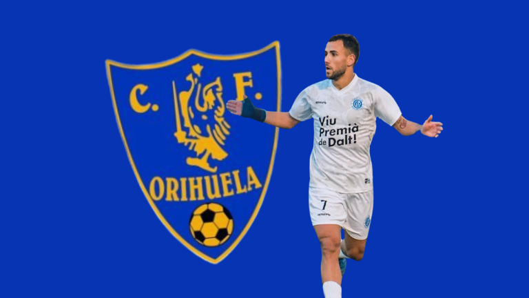 Loren, primer fichaje invernal del Orihuela CF. Foto: CF Badalona Futur.