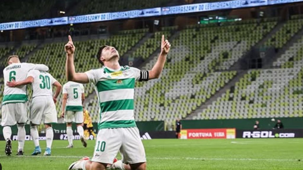 Luis Fernandez, en su etapa en el Lechia de Polonia. Foto: club.