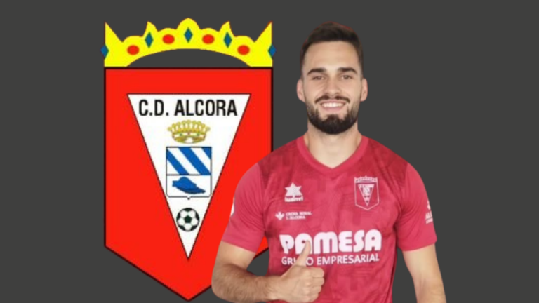 Óscar Piñón, jugador del CD Alcora. Foto: CD Alcora.