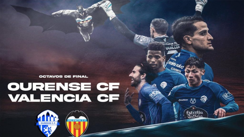 Ourense CF vs Valencia CF.