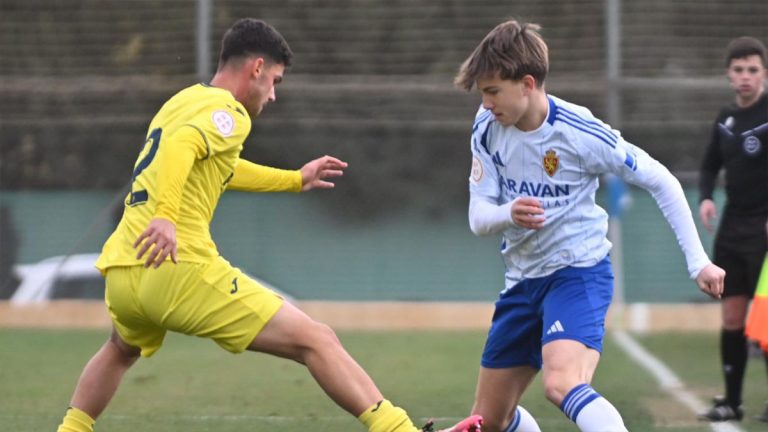 Real Zaragoza VS Villarreal de la Copa del Rey Juvenil. Foto: Real Zaragoza CF.