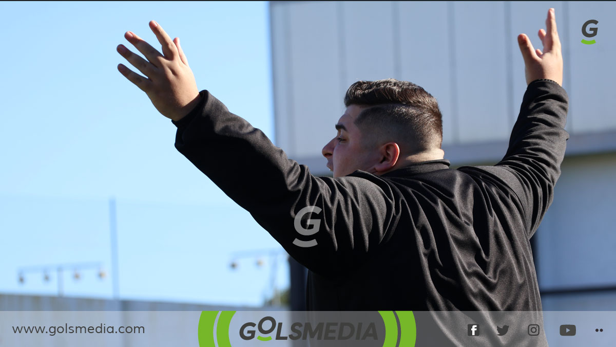 Santi Sposito, entrenador del Massanassa CF. 