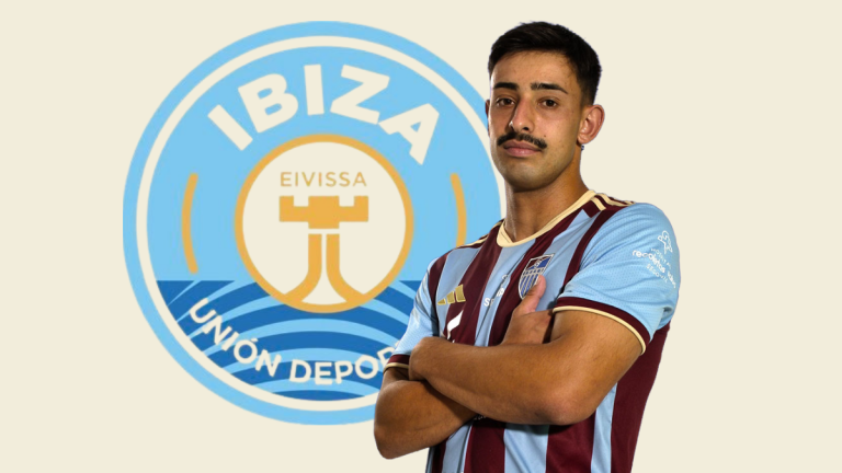 Davo, nuevo jugador de la UD Ibiza. Foto: UD Ibiza.