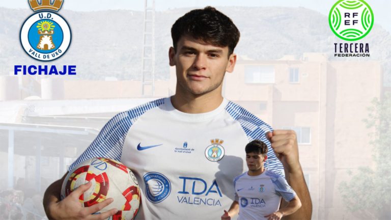 Diego Castaño, nuevo jugador de la UD Vall de Uxó. Foto: UD Vall de Uxó.