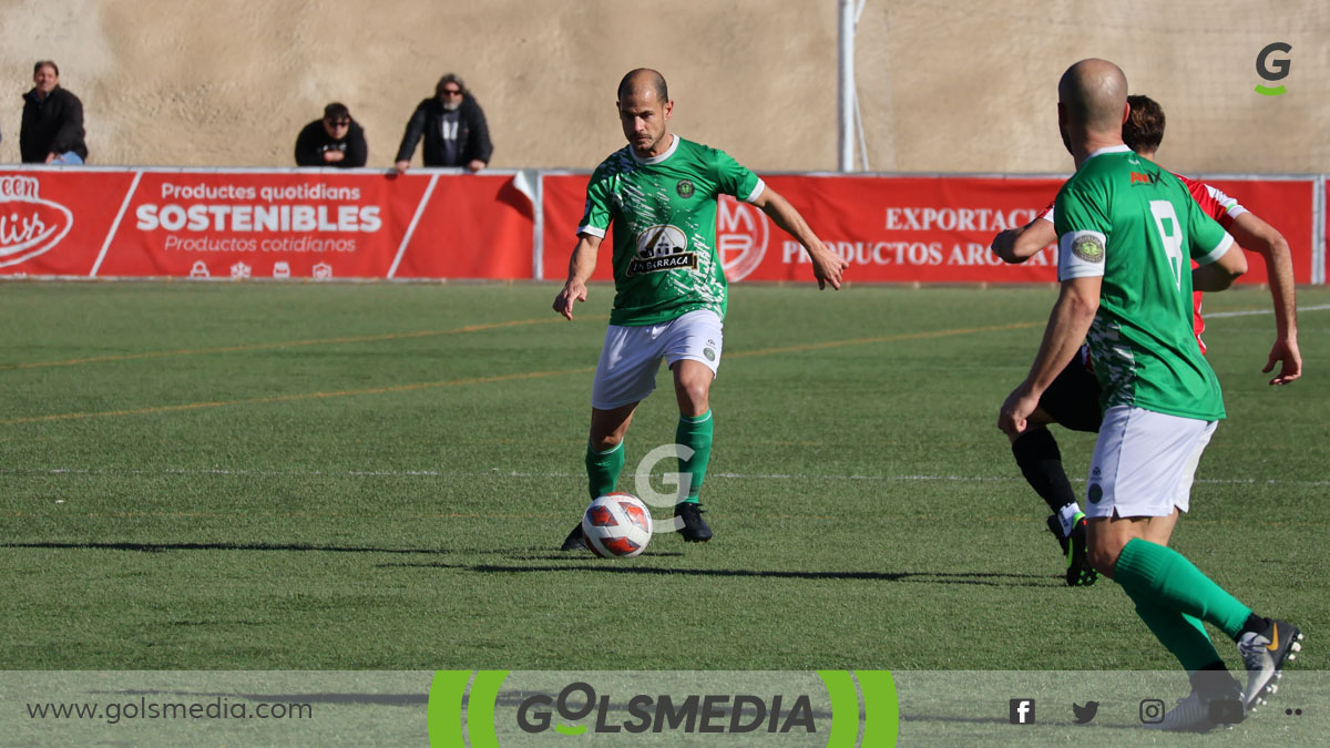 Gato, jugador del Novelda Unión.