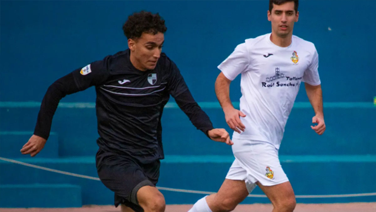 Said Derfoufi, delantero del Odisea. Foto: Odisea FC. 