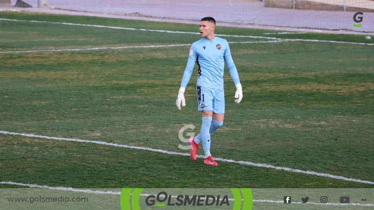 Álex Primo, portero del filial del Levante UD.