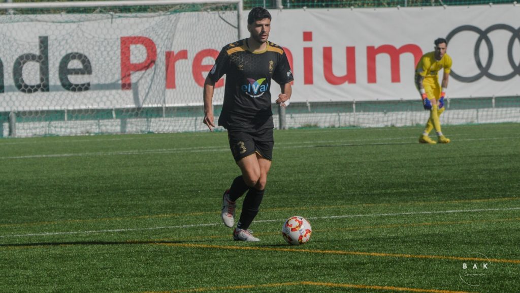 Dani Marín en un partido con la RSD Alcalá. Foto: BAK Comunication.