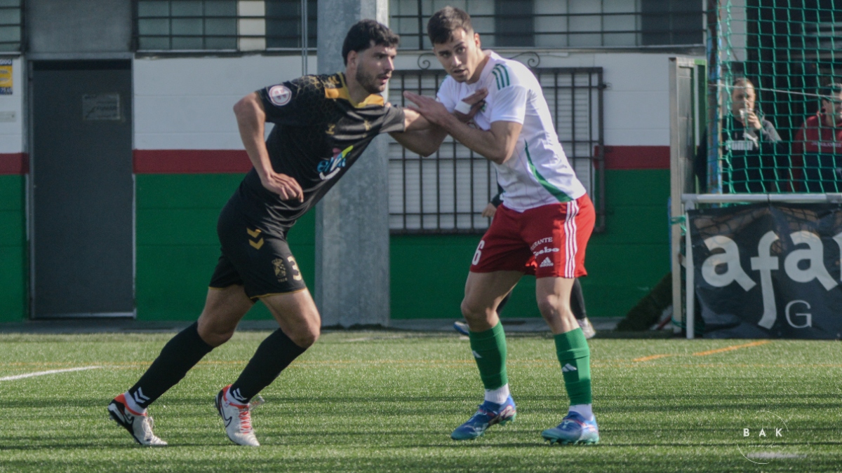 Dani Marín en un partido con la RSD Alcalá. Foto: BAK Comunication.