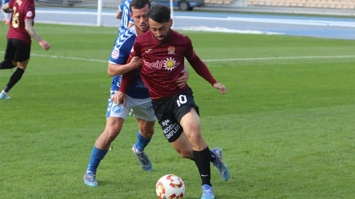 Javi Castedo, jugador del Águilas FC. Foto: Águilas FC. 