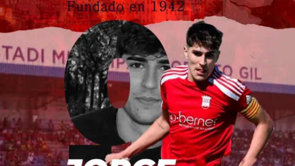 Jorge Carrión, nuevo fichaje del Ribarroja CF. Foto: club.