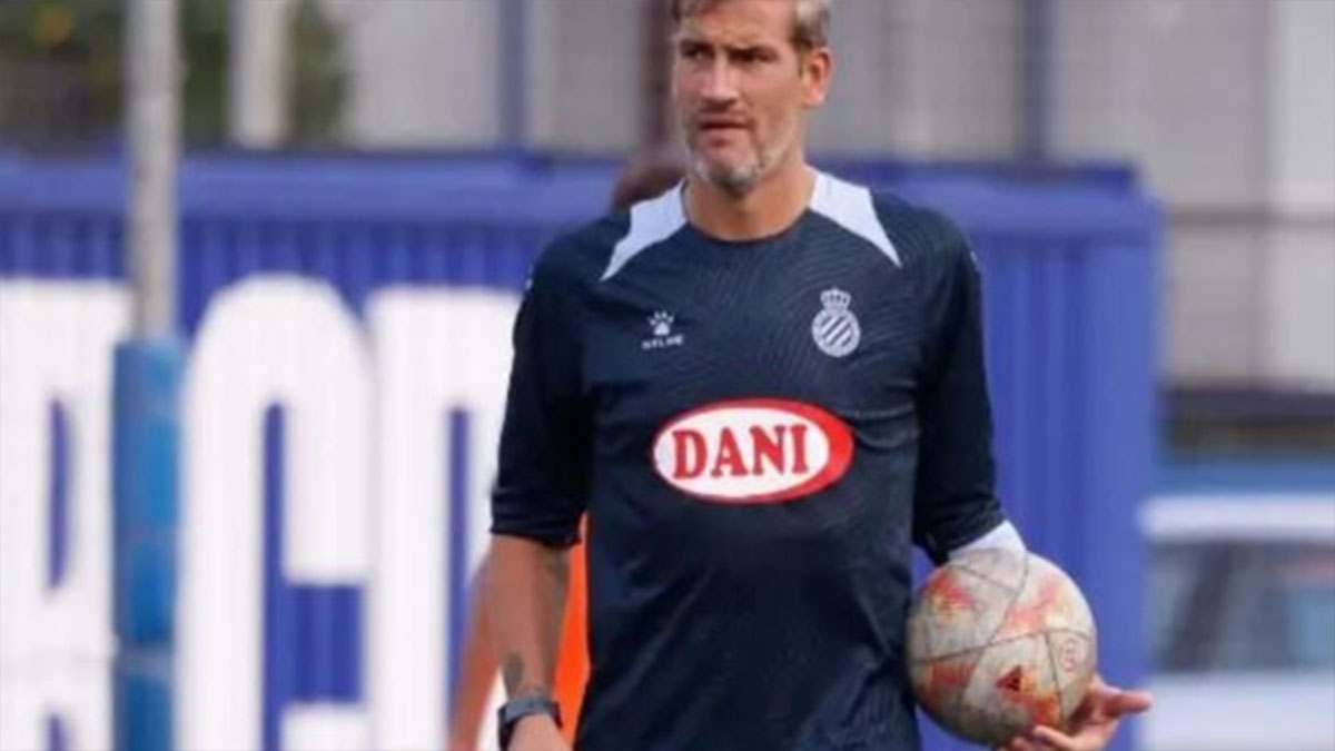 Alberto Lopo en su etapa en la cantera del RCD Espanyol. Foto: RCD Espanyol. 