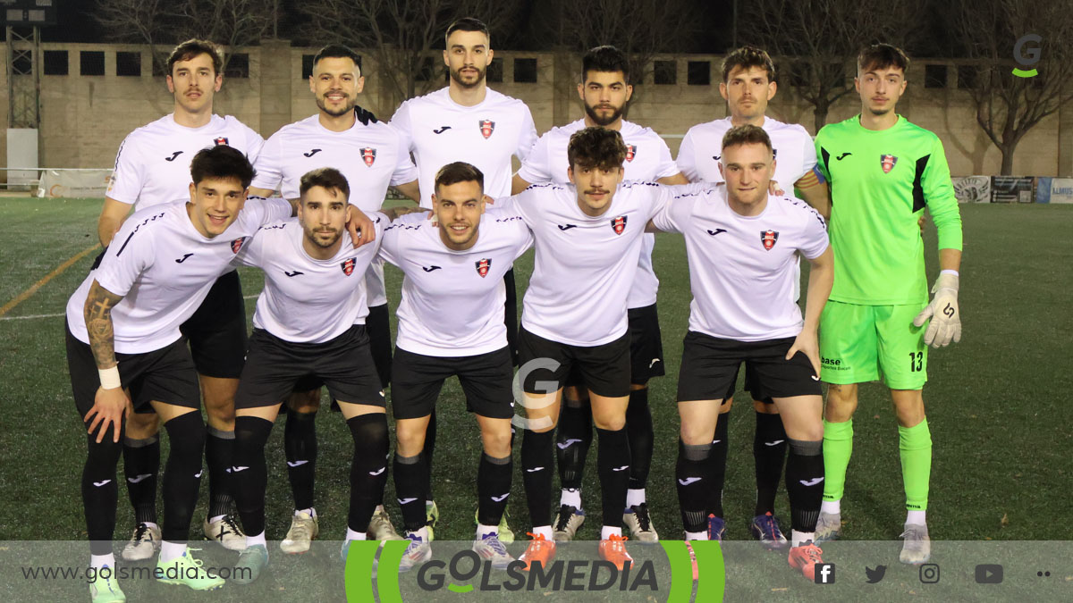 Once del Manises CF en La Nostra Copa. 