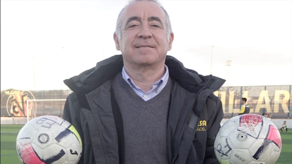 Miguel Ángel Mesa, "cazatalentos" del Villarreal CF. Foto. Villarreal CF.