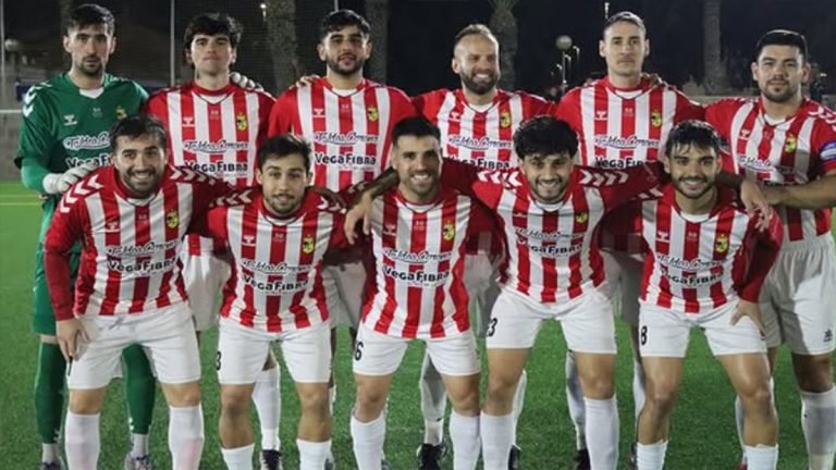 Once inicial del CD Montesinos en la liga. Foto: CD Montesinos.