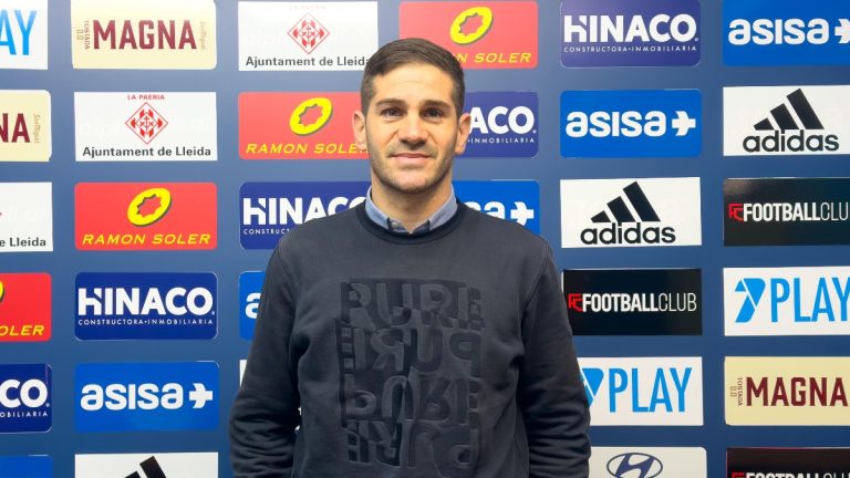 Raúl Fuster, Director Deportivo del Lleida CF. Foto: Lleida CF.