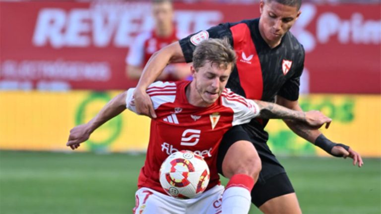 Real Murcia CF vs Sevilla Atlético. Foto: Sevilla FC.