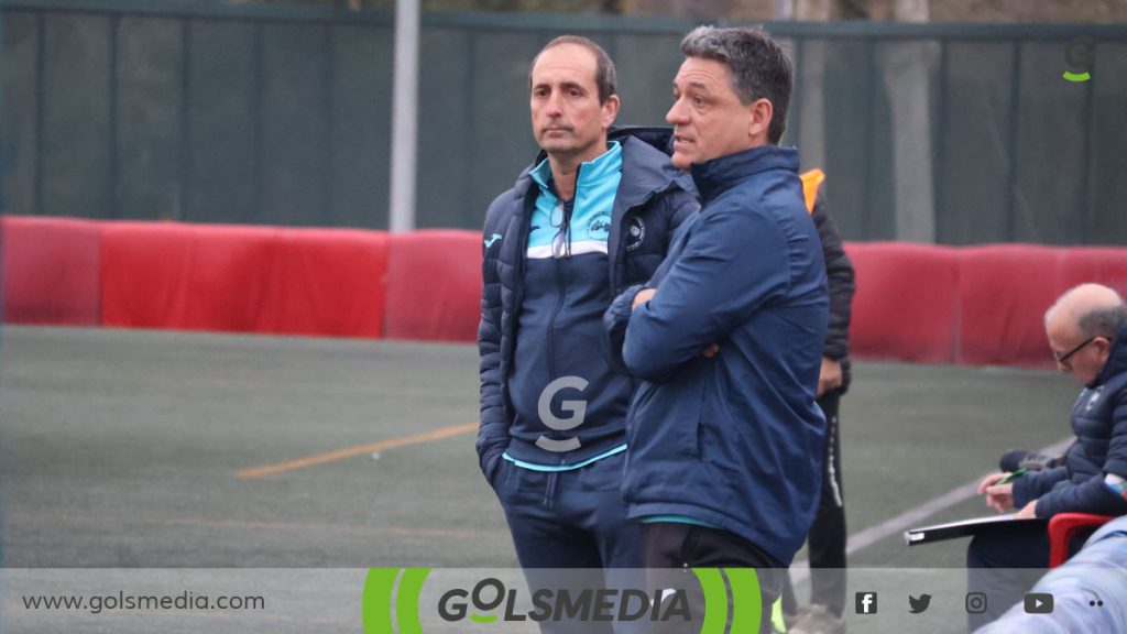 Jero López, entrenador del CF Recambios Colón.