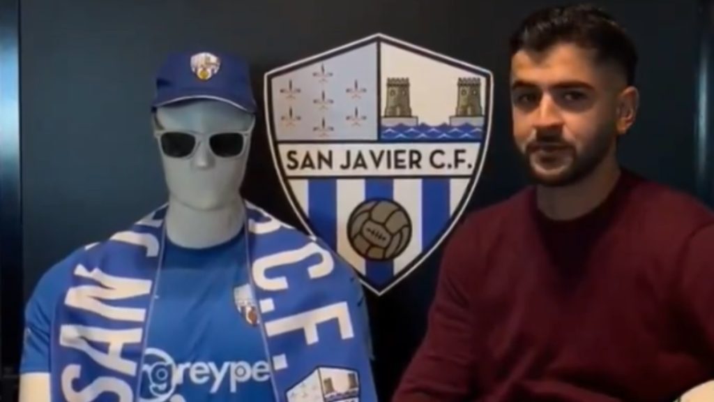 Rodri Gea vuelve a San Javier. Foto: San Javier CF.