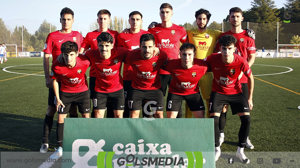 Once del CD Utiel en la liga.