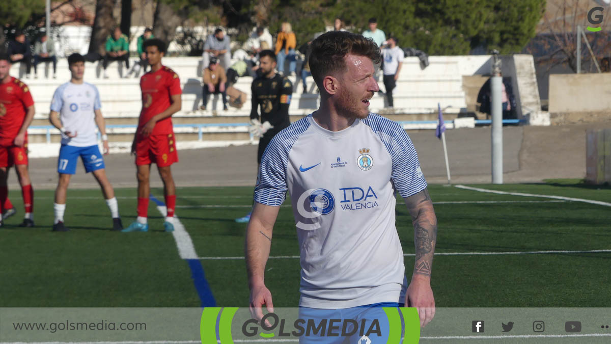 Ximo Forner, jugador de la UD Vall de Uxó.