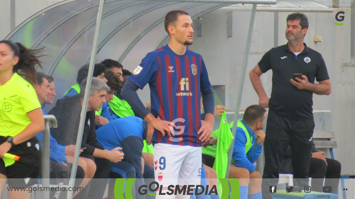 Danilo Radovic, delantero del CD Eldense B. 