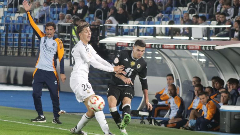 Real Madrid Castilla vs Hércules. Foto: Hércules CF.