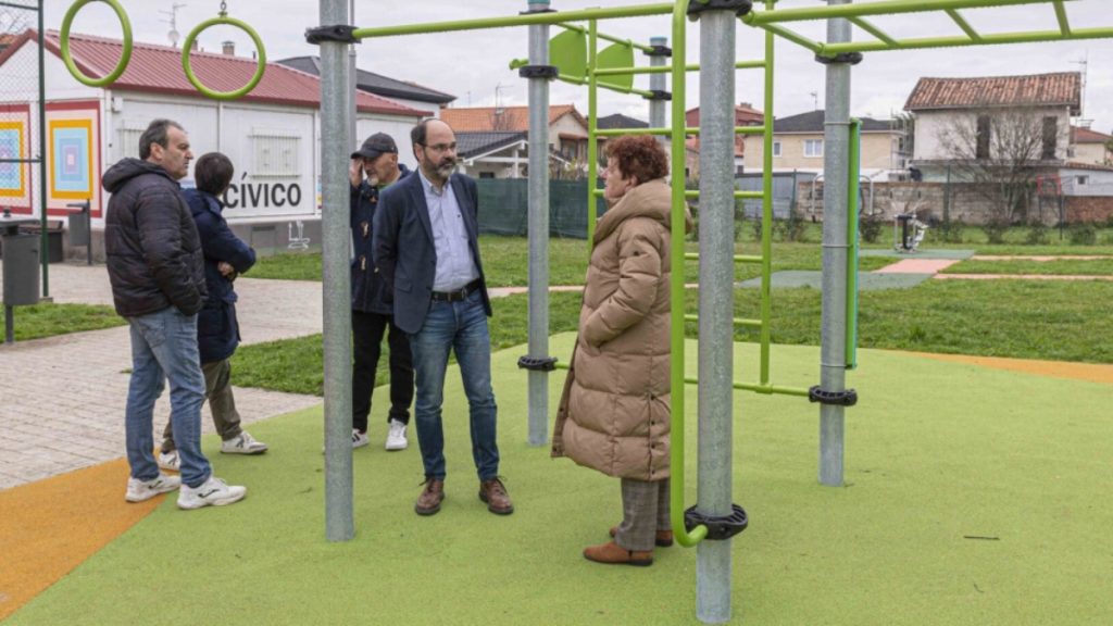 Parque de Calistenia en Torrelavega. Foto: Ayuntamiento de Torrelavega.