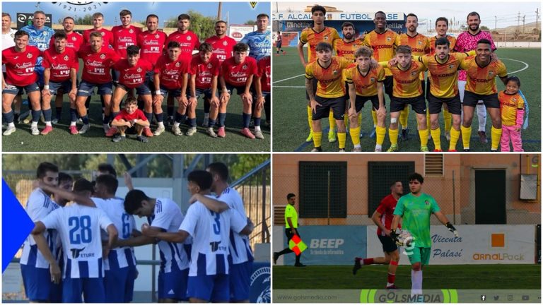 Foto: CD Benicarló, CD Vall d´Alba, Vinarós FC y CD Cabanes. Fotos: clubes y GOLSMEDIA.