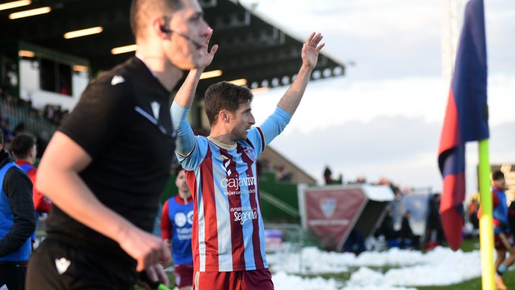 Gimnástica Segoviana vs CyD Leonesa. Foto: Segoviana.