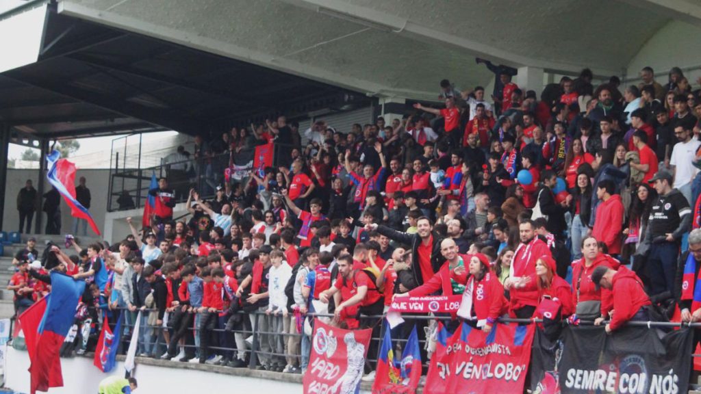 La afición de la UD Ourense. Foto: UD Ourense.