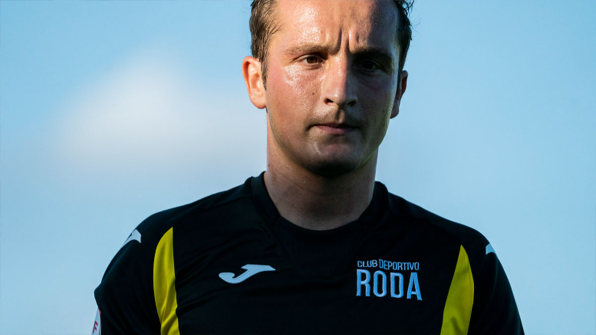 Alberto Ramos, jugador del CD Roda. Foto: CD Roda.