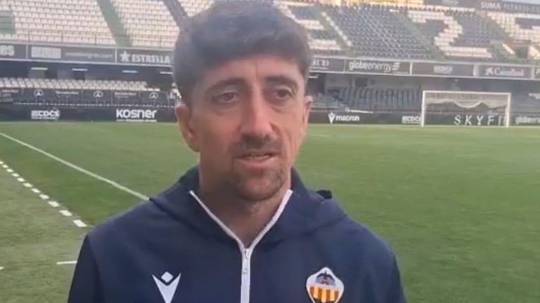 Pablo Hernández, entrenador del CD Castellón B. Foto: CD Castellón.