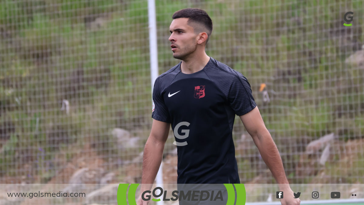Pablo Morgado, jugador del CF La Nucia.