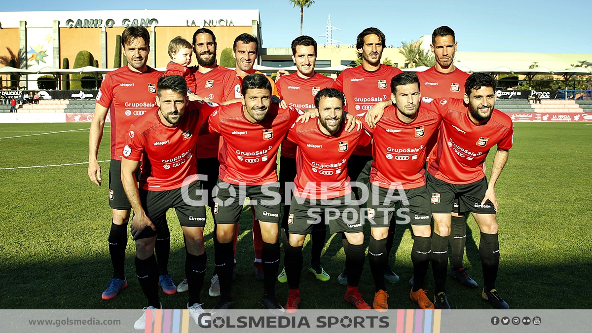Once titular del CF La Nucia en 2019.