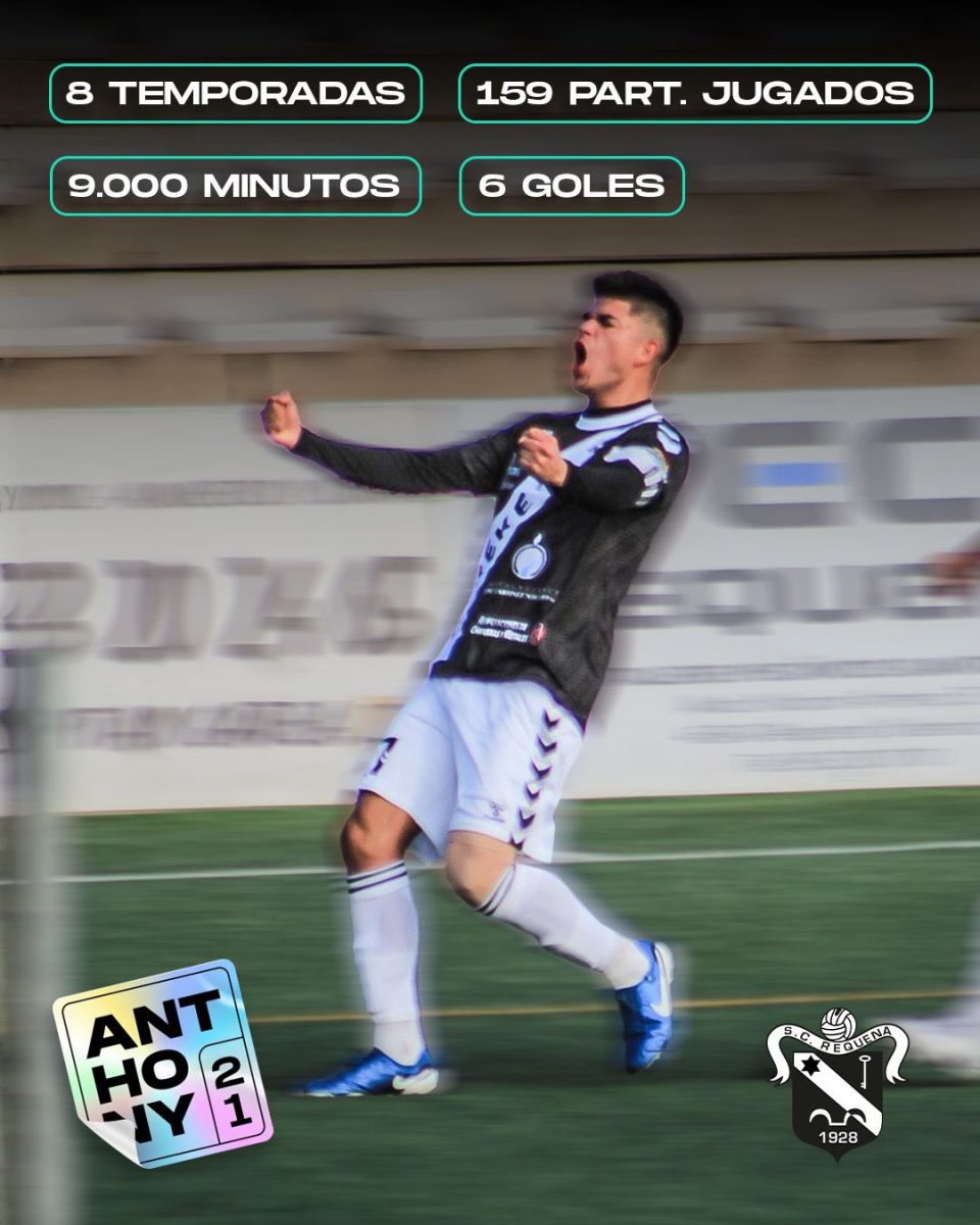 Anthony, jugador del SC Requena. Foto: Club.