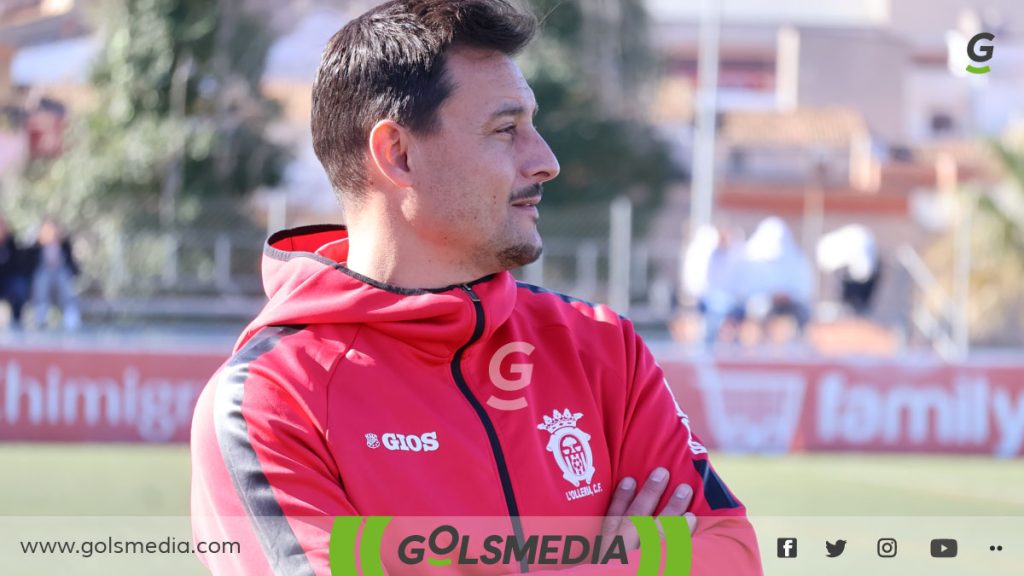 Álex Redondo, entrenador de L´Ollería CF.