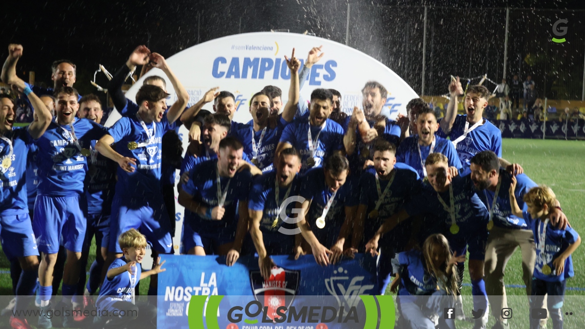 El Manises CF Campeón de La Nostra Copa.