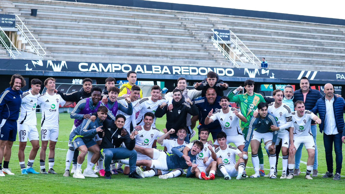 Plantilla del Atlético Albacete. Foto: Albacete Balompié.