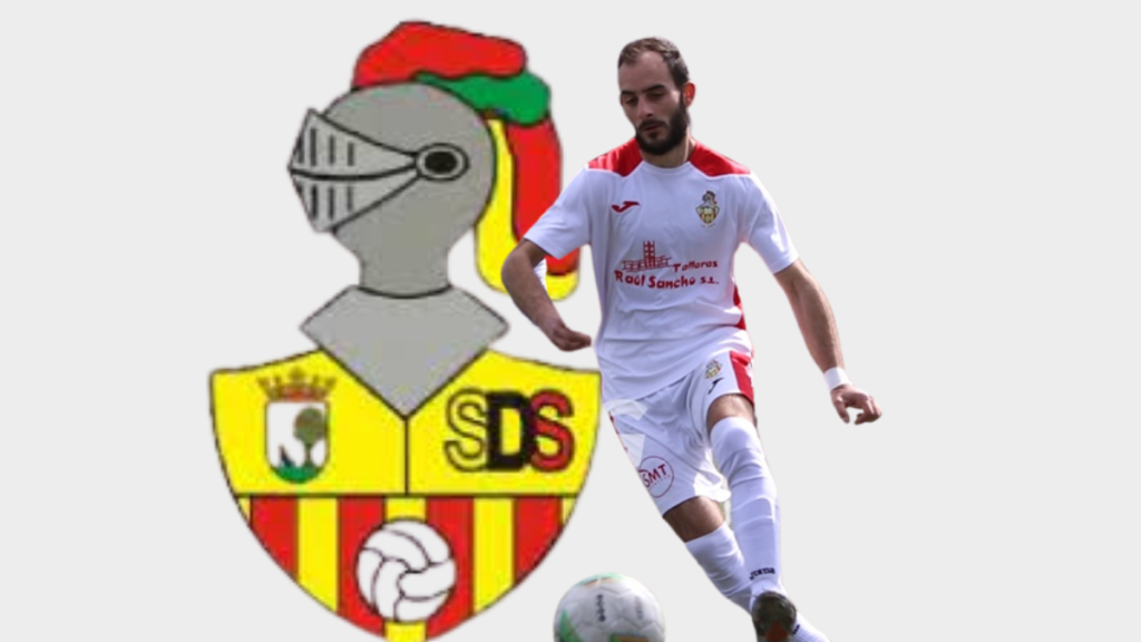Joan Fos, jugador de la SD Sueca.