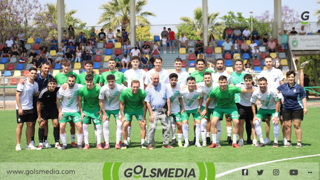 La plantilla del CE Alberic en la penúltima jornada de la liga.