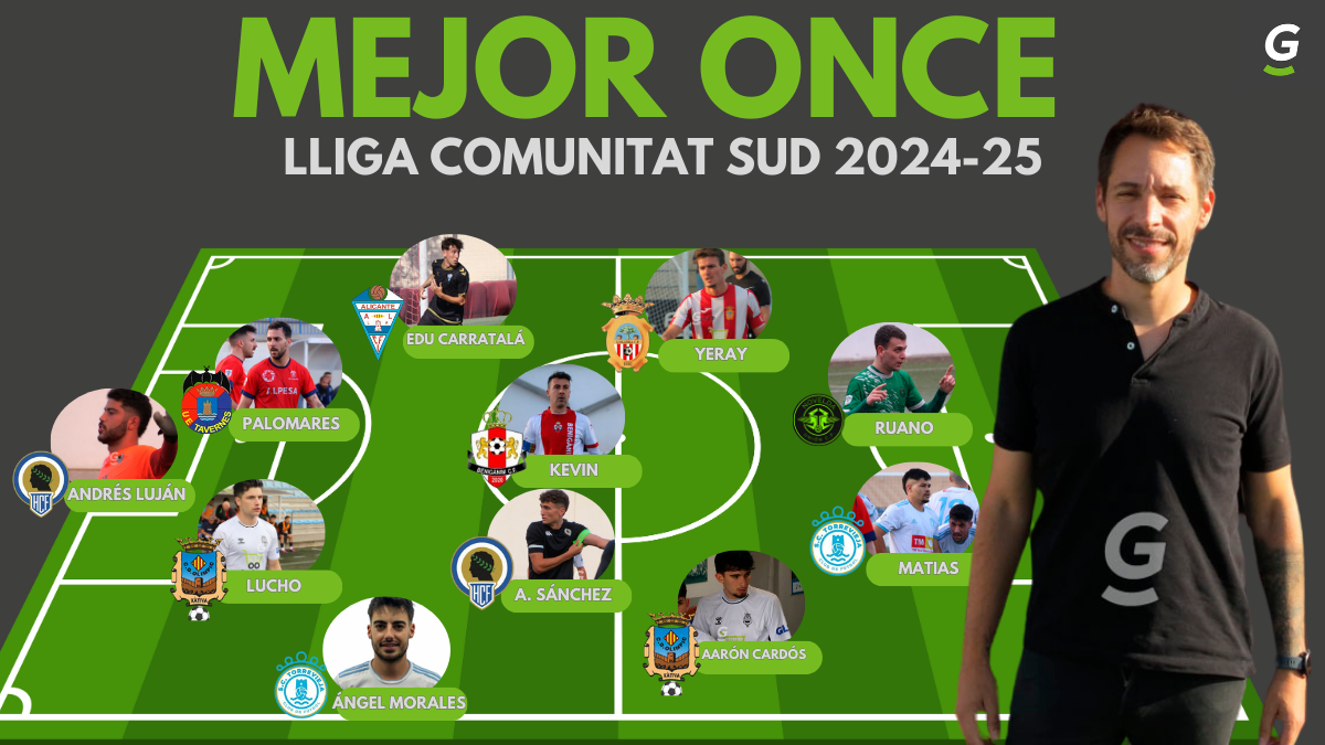 Mejor Once de la Lliga Comunitat Sud.