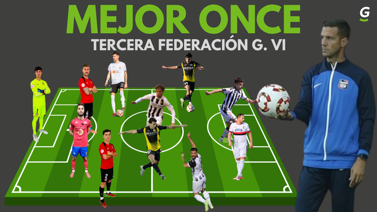 Mejor Once de la Tercera Federación Grupo VI 2024-25.